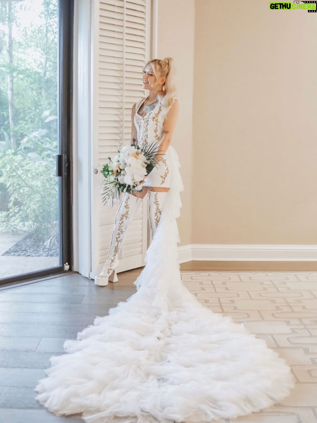 Bria Vinaite - 6.1K Likes - 3 years of love 3 years of marriage 3 years of joy 3 years of pinching myself everyday because I still can’t believe I get to love you forever @mvoltaggio