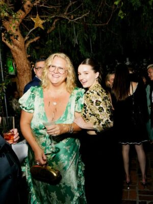 Bridget Everett Instagram - First Emmy’s! Thrilling and well deserved win for @boomboomhiller. Proud to be nominated alongside @fancyboslady and @pthureen for writing. Shared the evening with Mr. Showbiz himself, @murrayhill. Thanks to @cdicelove13 for styling me, @alexisbittar for the bling and bag, @selkie for the dress. As always, @stuartweitzman on my toesies. Makeup by the angel @jessica.ahn and hair by the sweet @stephenlowhair 💫