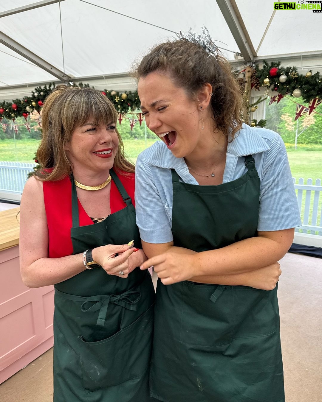 Briony May Williams - 3.6K Likes - The best teammate a girl could ask for!! These pics perfectly sum up our time together in the tent for the New Year Bake Off 💕 Can’t wait for you to see it!!! Love you @tasha_f_stones ❤️

@britishbakeoff 

#bakeoff #friends #bffs