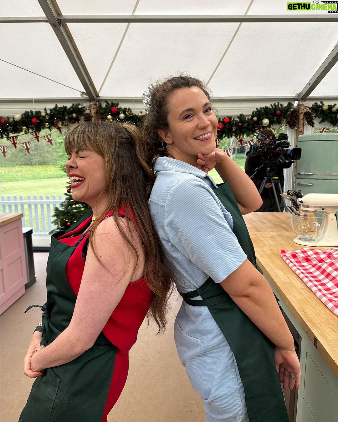 Briony May Williams - 3.6K Likes - The best teammate a girl could ask for!! These pics perfectly sum up our time together in the tent for the New Year Bake Off 💕 Can’t wait for you to see it!!! Love you @tasha_f_stones ❤️

@britishbakeoff 

#bakeoff #friends #bffs