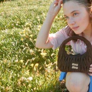 Cailee Spaeny Instagram - @MiuMiu
#MiuMiu #MiuWander #ad