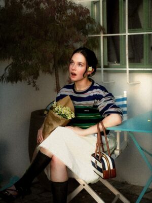 Cailee Spaeny Instagram - 🏹🧈💟 @miumiu