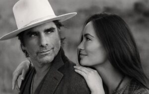 Caitlin McHugh Instagram - New @the91302magazine cover with these beautiful humans @caitlinskybound @johnstamos 
Give me an old truck and a field any day.  Oh and a gorgeous couple. Thank you for all you do for everyone. You truly are angels on earth. 
 
Special thanks: @oliverpeoples 
@brittaaronson  @civicsoulorg
@adoptthearts @thewisehatter @circa197Obeauty @studioct.design @betseyjohnson @iambetseyjohnson @calabasas_pharmacy @cancerschmancer @officialfrandrescher @janefonda
@susancasselholland @forever_found @jd_slajchert
