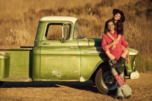 Caitlin McHugh Instagram - New @the91302magazine cover with these beautiful humans @caitlinskybound @johnstamos 
Give me an old truck and a field any day.  Oh and a gorgeous couple. Thank you for all you do for everyone. You truly are angels on earth. 
 
Special thanks: @oliverpeoples 
@brittaaronson  @civicsoulorg
@adoptthearts @thewisehatter @circa197Obeauty @studioct.design @betseyjohnson @iambetseyjohnson @calabasas_pharmacy @cancerschmancer @officialfrandrescher @janefonda
@susancasselholland @forever_found @jd_slajchert