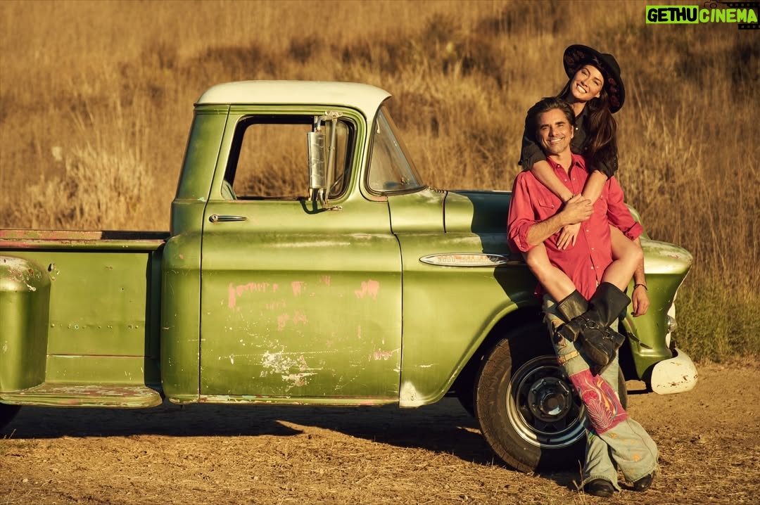 Caitlin McHugh - 7.7K Likes - New @the91302magazine cover with these beautiful humans @caitlinskybound @johnstamos 
Give me an old truck and a field any day.  Oh and a gorgeous couple. Thank you for all you do for everyone. You truly are angels on earth. 
 
Special thanks: @oliverpeoples 
@brittaaronson  @civicsoulorg
@adoptthearts @thewisehatter @circa197Obeauty @studioct.design @betseyjohnson @iambetseyjohnson @calabasas_pharmacy @cancerschmancer @officialfrandrescher @janefonda
@susancasselholland @forever_found @jd_slajchert