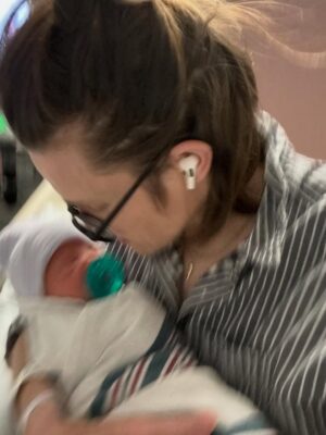Cameron Esposito Instagram - Yumi Young Esposito Nishimoto • 5lbs 5oz • 11/27/25 • WE ARE OVER THE MOON