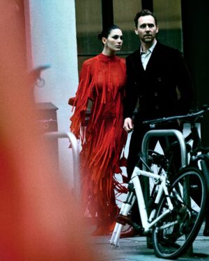 Camila Morrone Instagram - Ten years after the first hit series, John le Carré’s #TheNightManager is back in all its clever, glossy glory. @OEMarks gets a briefing from leading man @TWHiddleston and new co-stars @CamilaMorrone and @DiegoCalva in the December 2025 issue of #BritishVogue. Click the link in bio to read the interview, and see the full story in the new issue, on newsstands Tuesday 18 November. 

#TomHiddleston, #CamilaMorrone and #DiegoCalva photographed by @ScottTrindle and styled by @OlaOluEbiti, with hair by @LukeHersheson, make-up by @AnneSophieCosta, grooming by @Amanda.Grossman, nails by @SaffronGoddard and production by @RoscoProduction.