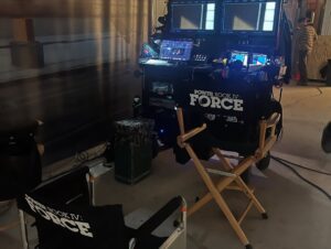 Carmela Zumbado Instagram - A little Chi town behind the scenes because Force season 3 is here TOMORROW!! Buckle up because we go out with a bang (or three) @gary_lennon style 😎💥