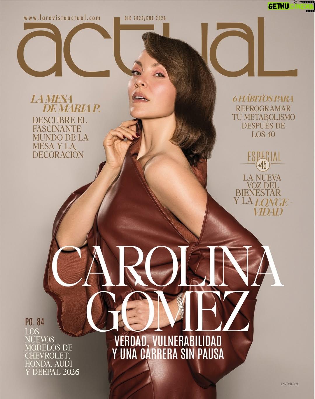 Carolina Gómez - 3 Likes - Carolina Gómez: verdad, vulnerabilidad y una carrera sin pausa 💥

En nuestra edición de fin de año, la reconocida actriz, empresaria e ícono del bienestar habla sobre vivir el presente, la longevidad y el poder de reinventarse, mientras celebra su nuevo papel actoral en una de las series más comentadas del año: #EstadoDeFuga1986 ✨

➡️ Lee la entrevista completa en 
La Revista Actual Especial  45.

•••••
Por: John William Archbold
Fotos: Hernán Puentes @hernanpuentes 
Styling/ Hair/ Makeup: Franklin Ramos @franklinramostoscano 
Management: Vicky Pavajeau @vickypavajeau