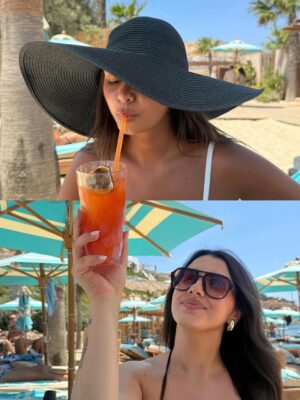 Caroline Ambrosini Instagram - P’tit recap sympa de nos vacances à Mykonos 🇬🇷🦋