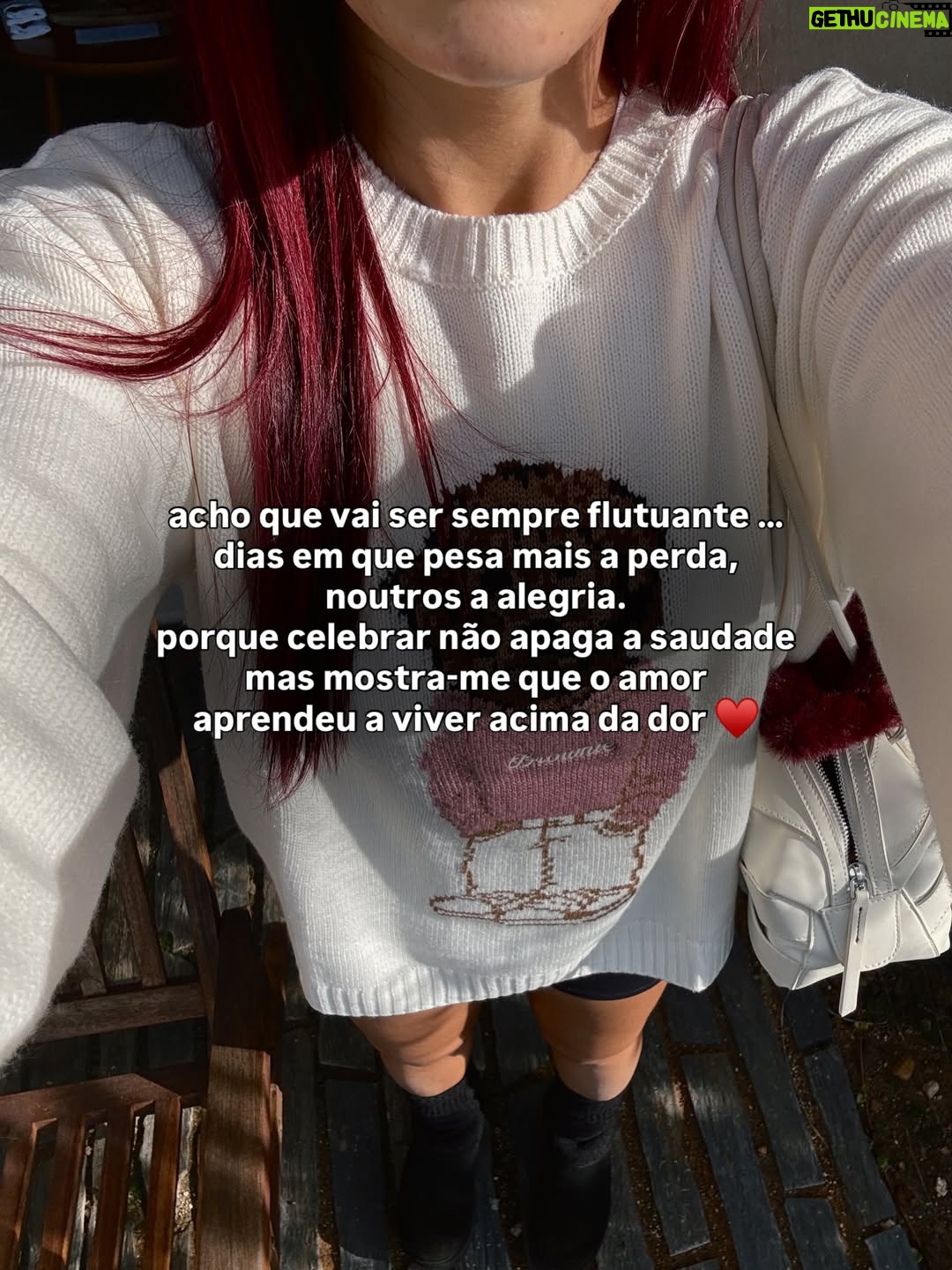 Catarina Filipe - 12.8K Likes - Há espaço para a saudade e para a alegria 🤍