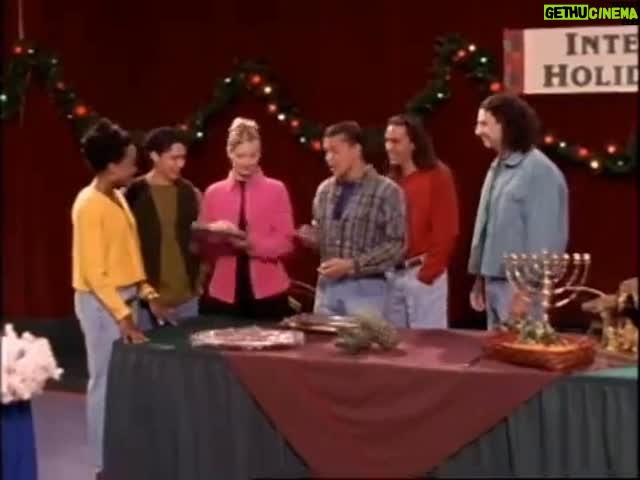 Catherine Sutherland - 1.7K Likes - #merryandbright #powerrangers 
#throwbacktuesday to this little gem from Power Rangers Zeo!
And by the way, my family did not barbecue shrimp. We always had fresh peel and eat prawns. We call shrimp prawns where I came from 😜😂