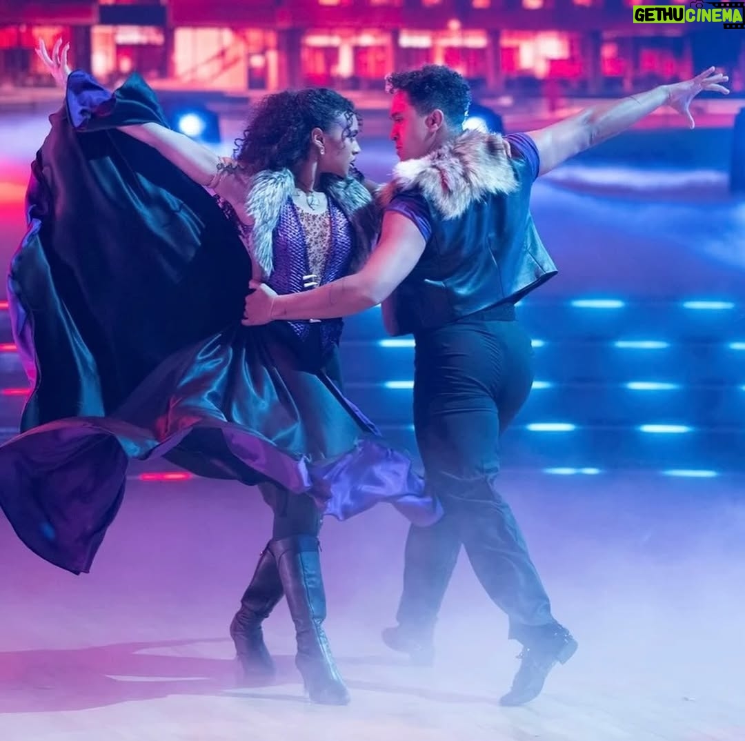 Chandler Kinney - 91.3K Likes - i meant to post this a few weeks ago for the 20th anniversary of DWTS but today still feels fitting as this season comes to an end 🫶🏽 
I’ll forever be grateful to have been able to experience the magic of the show. 

i cherished every day i got to dance, every person i crossed paths with, every lesson learned both on and off the ballroom floor. one of the most important takeaways for me was learning to trust the process—and that failure is a necessary part of that process, because that’s where the growth happens. looking back at a lot of these rehearsal vids with B makes me smile because it’s a reminder of how much i progressed each week…how different things looked between Weds morning and 6 days later on Tues night. the courage and confidence built to keep trying til I got it right was worth every bump and every bruise💞

wishing the best of luck to everyone tonight!!!!! what an incredible season ✨🕺🏻