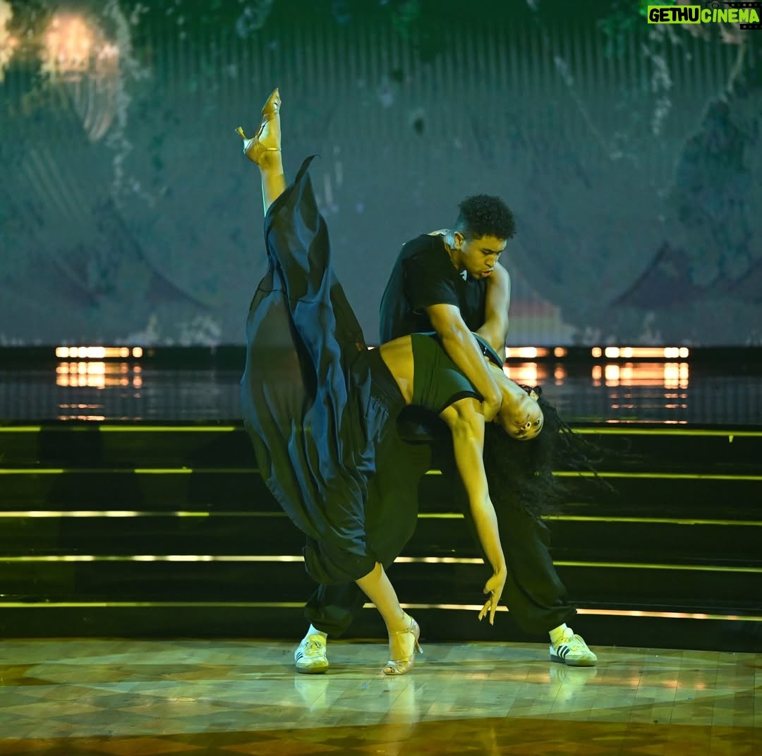 Chandler Kinney - 91.3K Likes - i meant to post this a few weeks ago for the 20th anniversary of DWTS but today still feels fitting as this season comes to an end 🫶🏽 
I’ll forever be grateful to have been able to experience the magic of the show. 

i cherished every day i got to dance, every person i crossed paths with, every lesson learned both on and off the ballroom floor. one of the most important takeaways for me was learning to trust the process—and that failure is a necessary part of that process, because that’s where the growth happens. looking back at a lot of these rehearsal vids with B makes me smile because it’s a reminder of how much i progressed each week…how different things looked between Weds morning and 6 days later on Tues night. the courage and confidence built to keep trying til I got it right was worth every bump and every bruise💞

wishing the best of luck to everyone tonight!!!!! what an incredible season ✨🕺🏻