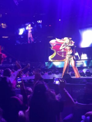 Chandler Kinney Instagram - NY!! what an epic crowd :,))

last night I crashed the dz worlds collide tour and WOW. in the last 7 years of being a part of the zombies fam, I’ve had the privilege and pleasure of so many larger-than-life “pinch me” moments that remind me how special this franchise is….but last night might’ve been the coolest yet. standing in front of 20,000 people, feeling the outpour of love, seeing you all sing & dance along to our songs was surreal…truly so hard for my mind to fully grasp. I’m still buzzing with joy. and so so much gratitude. 

to the cast: STARS!!!! each and every one of you. thank you for carrying forth the legacy of these worlds with the utmost level of love and care. you put on a phenomenal show, like TRULY such an electric performance, and it made me so immensely proud. keep spreading your love & light. I love you all ❤️
@freyaskye @mekonnen_official @malachibarton @dararenee @kyliecantrall @maliabakermsb @joshuarobertcolley

and major shoutout to the extraordinary crew and magic-makers who are making this tour possible. what an epic night :,)) ✨🧟🍎