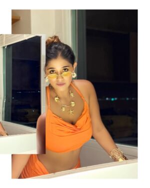 Chandni Bhagwanani Instagram - Cute lighting vacation mood = irresistible photo moment. 📸✨💕😉
..
..
..
Hashtags
#ReelsExplore
#ExplorePage
#TrendingReels
#InstaVibes
#TravelGram
#LuxuryVibes
#VacationMode
#AestheticTravel
#thailand
#TravelDiaries
#chandnibhagwanani
👗 @srstore09
📍 @welcomeworldbeachfrontresort