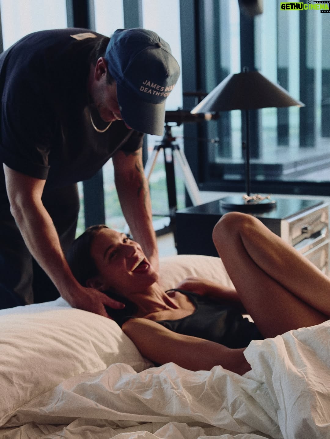 Charlotte Cardin - 59.2K Likes - some bts moments of the MOST FUN SHOOT EVER. working on the ‘tant pis pour elle’ video was so special I can’t get over it. there really is nothing quite like making things with friends <3