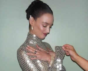 Charlotte Le Bon Instagram - Emmys and mices ✨🐭🩶