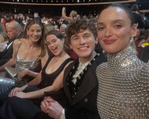 Charlotte Le Bon Instagram - Emmys and mices ✨🐭🩶