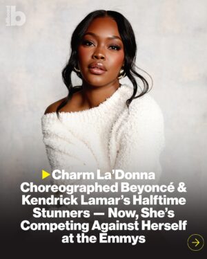 Charm La'Donna Instagram - Few stars have captivated the music world over the past 12 months like Beyoncé and Kendrick Lamar — and both have tapped Compton-bred choreographer Charm La’Donna to help bring their culture-shifting songs to life.

This year, at the Emmy Awards on Sept. 14, she’ll compete against herself in outstanding choreography for variety or reality programming with Beyoncé Bowl and Lamar’s Super Bowl LIX halftime show.

Read more about how La’Donna choreographed each show at the link in bio.

🎥: @nfl