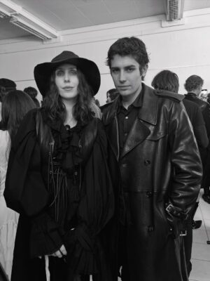 Chelsea Wolfe Instagram - Honored to attend the @anndemeulemeester_official S/S26 show in Paris “The Solitary One” 💘 it was inspiring & gorgeous

@stefanogallici is a shining light in the dark

Thank you to @meulzz   @gabrielebartoli_   the rest of the wonderful teams for everything

& Ann, just 😍

Creative director: @stefanogallici

Soundtrack: @aimeenash & @gabevanmusic 
Make-up: @ingegrognard 
Styling: @elodiedavid
Hair: @anthonyturnerhair

Photos 1, 2, 4, 10 by @virginiekhateeb for @nastymagazine