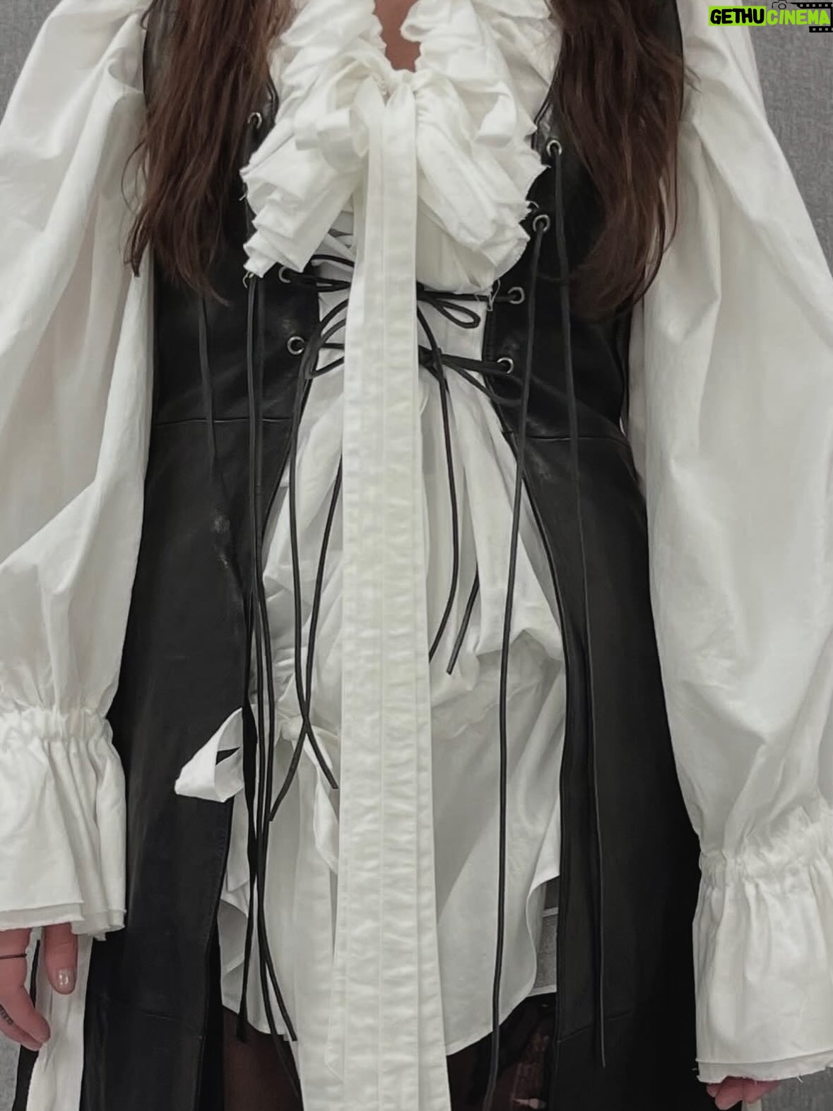 Chelsea Wolfe - 9.8K Likes - Honored to attend the @anndemeulemeester_official S/S26 show in Paris “The Solitary One” 💘 it was inspiring & gorgeous

@stefanogallici is a shining light in the dark

Thank you to @meulzz   @gabrielebartoli_   the rest of the wonderful teams for everything

& Ann, just 😍

Creative director: @stefanogallici

Soundtrack: @aimeenash & @gabevanmusic 
Make-up: @ingegrognard 
Styling: @elodiedavid
Hair: @anthonyturnerhair

Photos 1, 2, 4, 10 by @virginiekhateeb for @nastymagazine