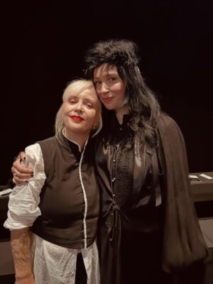 Chelsea Wolfe Instagram - Honored to attend the @anndemeulemeester_official S/S26 show in Paris “The Solitary One” 💘 it was inspiring & gorgeous

@stefanogallici is a shining light in the dark

Thank you to @meulzz   @gabrielebartoli_   the rest of the wonderful teams for everything

& Ann, just 😍

Creative director: @stefanogallici

Soundtrack: @aimeenash & @gabevanmusic 
Make-up: @ingegrognard 
Styling: @elodiedavid
Hair: @anthonyturnerhair

Photos 1, 2, 4, 10 by @virginiekhateeb for @nastymagazine