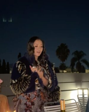 Chelsea Zhang Instagram - 𝓌𝒾𝓉𝒽 𝒻𝓇𝒾𝑒𝓃𝒹𝓈 𝒶𝓇𝑜𝓊𝓃𝒹 𝓉𝒽𝑒 𝓉𝒶𝒷𝓁𝑒 ✨ 

My lil slice of heaven 💛 @third.spacela is my events & hosting page ✨

Celebrated another year with a Baroque Themed Rooftop Dinner— very inspired by my outfit (@shopakira ) and the queens I’m surrounded by in this beautifully complex city ✨ 

The miracle of relationships never fails to amaze me — Each friend a story of divine design. Couldn’t have planned the seats at my table if I tried and i wouldn’t want it any other way ❤️ 

———————-

I love a full event experience — I delight in excellence and details… but also catch me at 6pm crying because I tried to set up a party by myself 🫠. To be met with friends who fly to the rescue, laugh it off and tell me they would have shown up if it  were just two pieces of bread on an barren table 🤣 — healed a lot in little Chels’s heart. 

Thankful for my friends who help head knowledge become heart knowledge by loving me thru every version of myself (especially troll Chelsea — shes a problem. 🧌🤪) 

I pray that this type of community surrounds you and is never taken for granted ❤️✨ 

#community #girlhood #dinnerparty #hosting #perfectionism #birthday #celebration #rooftop #citylife #adulting #adultfriendships #oliviadean #artofloving