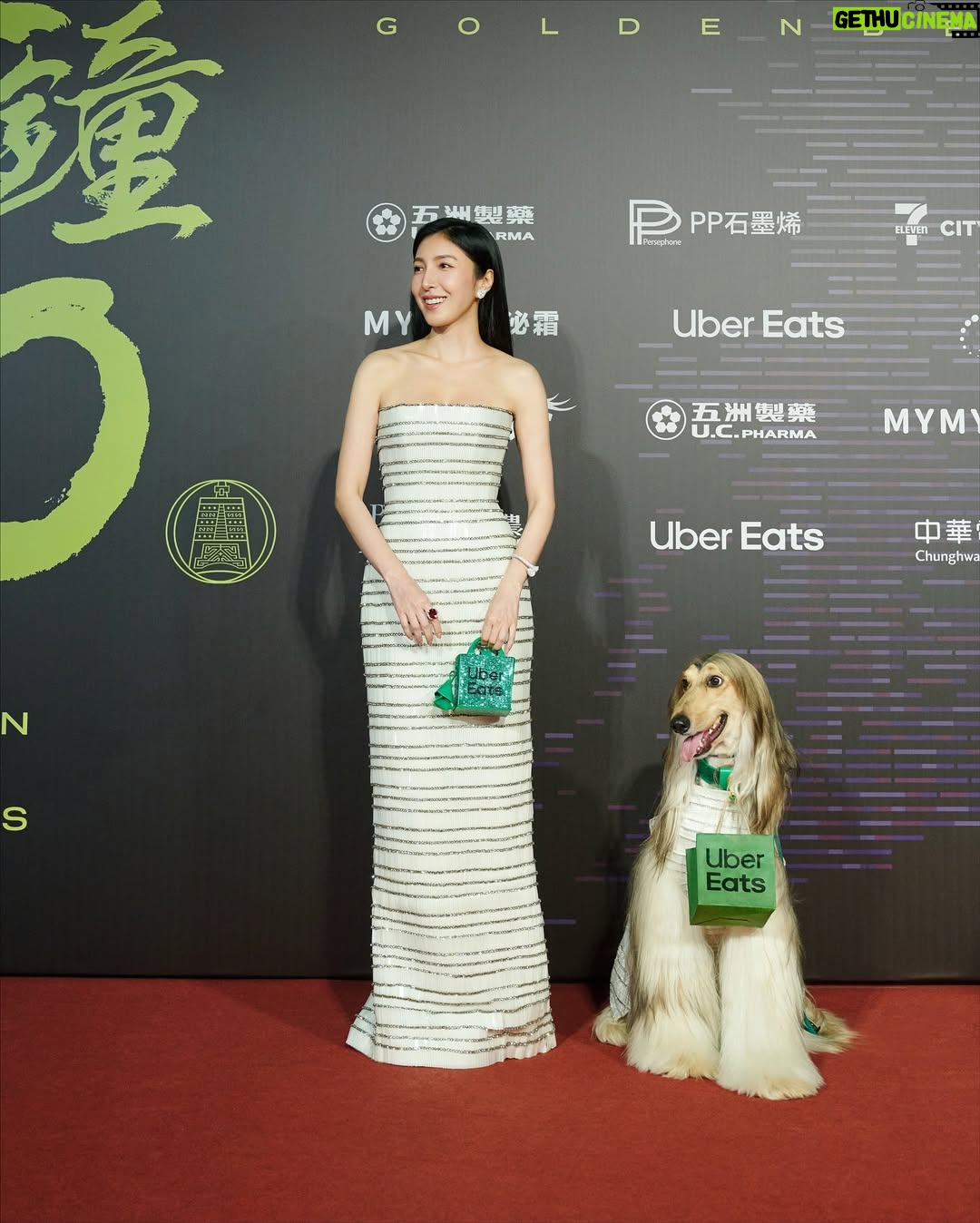 Cheryl Yang - 150.3K Likes - 謝謝所有美好的祝賀與心意，還在慢慢享受，非常快樂！
但！我怎麼會在台上忘記流氓，我掌嘴🥹沒有流氓也是一樣沒有周凡，你知道的～
@zhan_1998__ 

#也不能沒有我真實生活中的流氓啦
#你們的限動我都有慢慢看🌹
#謝謝美好的金鐘60
#謝謝寶儀姐給予金鐘的那份真誠跟愛❤️
@bowie0221 
#不可能是因為金鐘前一天看回魂計被裡頭所有的影后加持了吧🥹

美麗的超強團隊：
Makeup: @wenlee___ @kristy__wang
Hair: @isiahzin @henrytc0216 @driven.by
Stylist: @chenghan_han @arixiaona
Photo: @hellohenryboy @chi215_
Gown: @maisonmet @theclique.hk
Jewelry: @boucheron
Shoes: @christianlouboutin