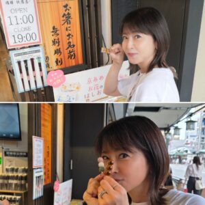 Chisato Moritaka Instagram - ⁡
2025 森高千里コンサートツアー“あなたも私もファイト!!”
9月27日 京都 文化パルク城陽 プラムホール 終了しました！
 
城陽市でのコンサートは約3年半ぶりでした。
久しぶりだとは思えないくらいアットホームな空間で、
盛り上げ上手な皆さんでした～
 
城陽市の特産品はイチジクということで、イチジクを使ったスイーツをたっくさん食べました！どれも美味しかったけど、いちじくスムージーはこれまで飲んだスムージーの中で1番でした！
 
そして今回は前日から京都に入って市内を観光しましたよー。
半日散策をして買物と食事を満喫しました！
 
明日9月28日は 広島 上野学園ホール（広島県立文化芸術ホール）です！
 
#chisatomoritaka
#森高千里
#あなたも私もファイト
#京都市
#下鴨神社 #河合神社
#総本家にしんそば松葉 の「#にしんそば」
#京煎堂 の「#抹茶パフェ」
#加茂みたらし茶屋 の「#みたらし」
#志津屋 の「#カルネ」
#城陽市
#文化パルク城陽
#森島平兵衛農園 の「#完熟いちじくスムージー」「#完熟いちじくタルト」
#おうすの里 の「#鳳凰梅」「#献上梅」「宝玉神梅」「梅ゼリー」
#城洋園 の「#茶団子」
#御生菓子司ふたば の「#豆もち」「#城陽やきもち」「いちじく大福」
#麺屋たけ井 の「#特製つけ麺」