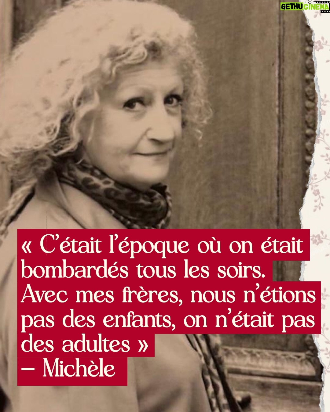 Chloé Jouannet - 299 Likes - De Nancy à Paris, des caves de Bordeaux bombardées au Sentier d’après-guerre qu’elle a contribué à créer, elle raconte avec une énergie incroyable comment sa famille a survécu en fabriquant des culottes d’enfants à partir de vieilles vestes.

À 96 ans, Michèle nous livre sa recette du bonheur : ne jamais s’ennuyer, toujours s’amuser et porter fièrement son nom.

Michèle, une leçon de vie, le huitième épisode d’Elles vous parlent d’un temps, est disponible maintenant sur toutes vos plateformes d’écoutes.

Suivez le lien en bio pour ne rien râter !