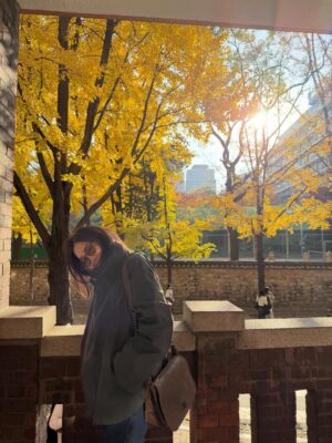 Choi Ji-woo Instagram - 🍁🍂