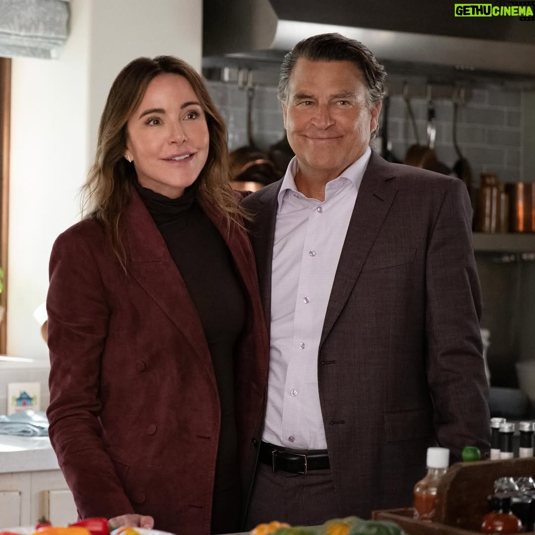 Christa Miller - 12.1K Likes - Thanksgiving: when you come for the mashed potatoes but leave with a renewed understanding of why therapy is important. Happy Thanksgiving from your favorite Liz and Derek, who already have sessions booked. 🦃 🥔💥 #NationalTherapyRecruitmentDay #shrinking