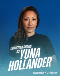 Christina Chang Instagram - Say hello to Robbie G.K. as Kip Grady, Christina Chang as Yuna Hollander, Dylan Walsh as David Hollander, Sophie Nélisse as Rose Landry, and Ksenia Daniela Kharlamova as Svetlana Vetrova! 😍 

Watch the two-episode premiere of #HeatedRivalry TOMORROW on @CraveCanada.