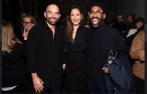 Christina Chang Instagram - What a lovely evening, celebrating this great group of loons. iykyk. 
It was undeniably fun to mom @hudsonwilliamsofficial   laugh hysterically with @connorstorrieofficial ♥️ And this wouldn’t have even been made possible without @jacob.tierney   @brendanjamesbrady - they’re the most loved 🐐 
Thank you to @cravecanada & @hbomax for giving @rachelreidwrites stories a worldwide platform! Y’all are in for a steamy, sweaty, sexy ride.
Feeling ever so grateful to be along for it. Pinch me. 

HMU: @simoneotis 🙏🏻
Snaps: Arthur Mola, Harold Feng 📸 

#heatedrivalry #hollander #tunamelts #loons #crave #hbomax