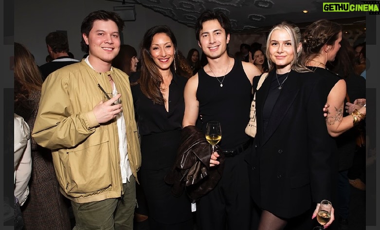 Christina Chang - 95.9K Likes - What a lovely evening, celebrating this great group of loons. iykyk. 
It was undeniably fun to mom @hudsonwilliamsofficial   laugh hysterically with @connorstorrieofficial ♥️ And this wouldn’t have even been made possible without @jacob.tierney   @brendanjamesbrady - they’re the most loved 🐐 
Thank you to @cravecanada & @hbomax for giving @rachelreidwrites stories a worldwide platform! Y’all are in for a steamy, sweaty, sexy ride.
Feeling ever so grateful to be along for it. Pinch me. 

HMU: @simoneotis 🙏🏻
Snaps: Arthur Mola, Harold Feng 📸 

#heatedrivalry #hollander #tunamelts #loons #crave #hbomax