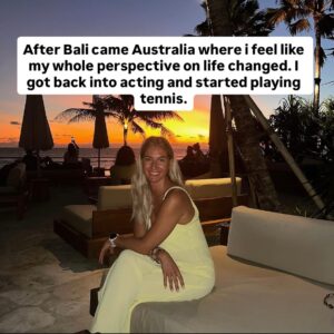 Cici Coleman Instagram - I turn 40 on Monday, and honestly, I feel like I’m only just figuring out what I actually want and what my purpose is.

If you’re feeling lost or without direction, my best advice is: just try things. You never know what doors will open once you put yourself in the room- any room for that. 

One thing I’ve learned is to have a couple of non-negotiables that keep you grounded-your health being the big one. A consistent gym routine, decent sleep, and good food give you the structure when everything else feels up in the air. 

My dad always said: “Never make a big decision on an empty stomach or a bad night’s sleep.” I have followed this rule all of my life.