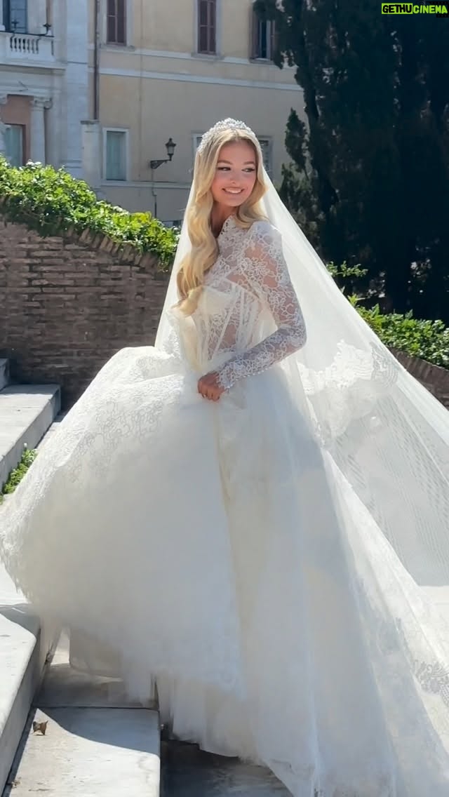Cindy Marina - 28.2K Likes - TT loved this one…
When I first saw this church from the bottom of the steps, it took my breath away. Then climbing up and seeing inside was truly magical and I knew I wanted to be married here ✨ 
An unforgettable moment from my wedding! 
#cindymarina #bride #wedding #weddingday #basilicadisantamariainaracoeli