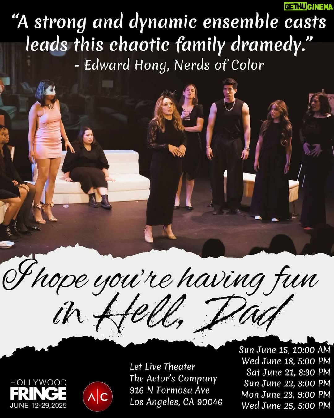 Cinthya Carmona - 1.7K Likes - The critics are raving! Only 6 shows left! Get your tickets in link in bio!

Sunday June 15 2025, 10:00 AM
Wednesday June 18 2025, 5:00 PM
Saturday June 21 2025, 8:30 PM
Sunday June 22 2025, 3:00 PM
Monday June 23 2025, 9:00 PM
Wednesday June 25 2025, 5:00 PM