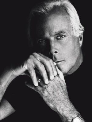 Claire Forlani Instagram - Swipe ➡️. Giorgio Armani The Masterful , generous creator of endless beauty. I am Eternally grateful to you RIP 🖤 GORGIO ARMANI 🖤