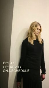 Clare Waight Keller Instagram - How can you keep being creative on a schedule?

‘Common Problems New Designers Face with @clarewaightkeller ‘ now on YouTube