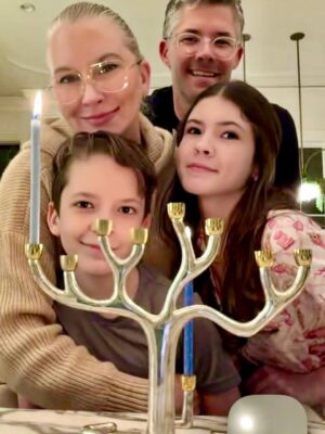 Clea Shearer Instagram - Wishing all who celebrate, a meaningful night one of Hanukkah. With today’s deadly antisemitic attacks, it’s far from the peaceful joyous night it should be. My heart is with the victims families - may their memory be a blessing.