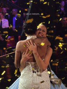 Clémence Botino Instagram - Félicitations ma belle @hinaupokodevezeoff 🌟
Ton destin vient de basculer 🥹 ce moment est toujours si émouvant 🤍🫶🏽 
Bienvenue dans cette si belle famille @missfranceoff