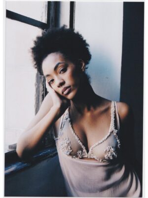 Coco Rebecca Edogamhe Instagram - new editorial out on @solstice_mag 

Talent: @cocorebecca_ 
Photographer: @benedetta.pionati 
Stylist: @elisabettacarchedi_ 
MUA: @chiaradoingmakeup 
────୨ৎ────