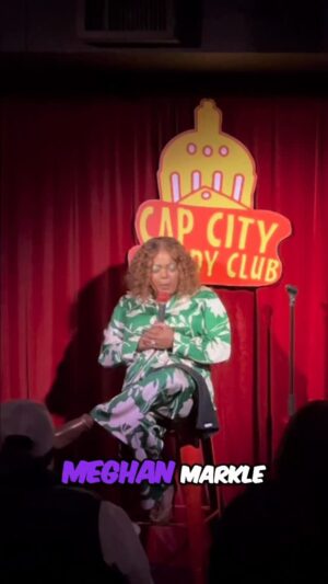 Cocoa Brown Instagram - Meghan knew was she was doing! Got that seasonal black girl magic 🪄😂

#cocoabrownonefunnymomma #heyauntie #cocoabrown #standupcomedy #comedyshow
