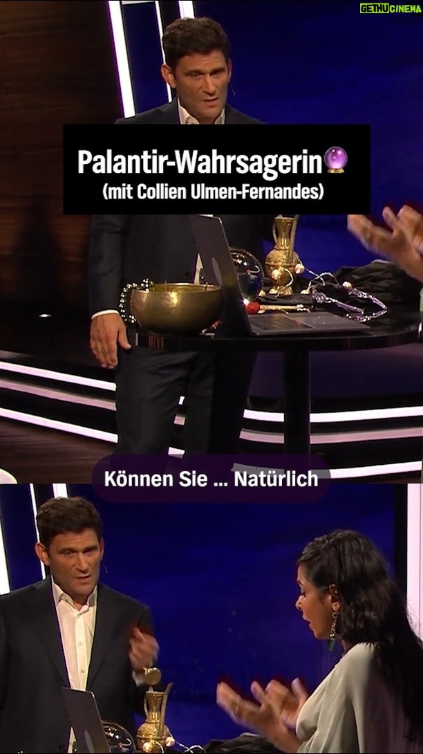 Collien Fernandes - 11.1K Likes - Palantir ist überall. Selbst professionelle Wahrsager wie Collien Ulmen-Fernandes satteln um. #Palantir #Wahrsager #satire #extra3
.
.
Aufgrund des erheblichen Aufkommens behalten wir uns vor die Kommentare nach einer gewissen Zeit einzuschränken