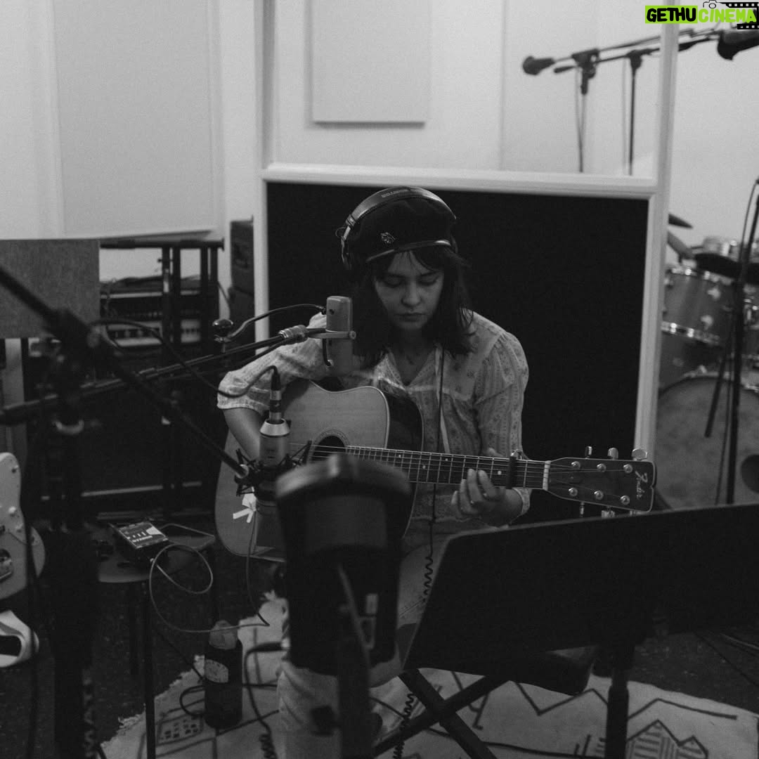 Courtney Eaton - 72.7K Likes - I’ve always been deathly scared of people hearing my inner thoughts, and music is my innermost thoughts. I’ve never felt I could verbalize my opinions the way I played them out in my head, but there was an ease when I wrote. This is a small collection of songs I’ve written over the past few years. You may recognise ‘Growing Pains’ from our film Parachute. 

Thank you to Tobias Jesso Jr. for producing this EP and guiding me to finally let people in. Without you, my songs would have remained in my notebook and whispers. These songs are stripped-down and demo-esque, with some recorded on my grandfather’s guitar. I’m scared as shit, but I’ve been avoiding this long enough. Here’s to scary things and doing them more often. My debut EP, HUSH, is out now on all streaming platforms. 

Also, I would like to thank @laurenwithrow for being down to collaborate/ shoot and constantly being open to adventures. You're the best! ✨