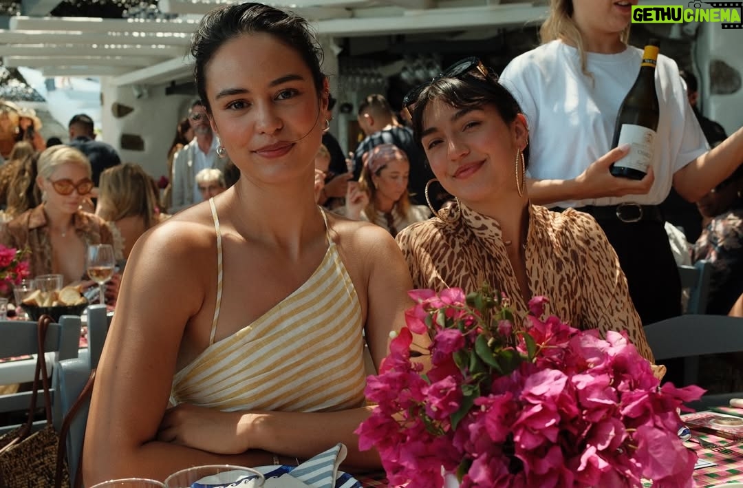Courtney Eaton - 45.2K Likes - Very lucky to be spoiled with a trip to Mykonos with @zimmermann to see their lovely new store opening. Thank you for having us! 🦐