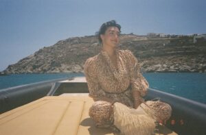 Courtney Eaton Instagram - Very lucky to be spoiled with a trip to Mykonos with @zimmermann to see their lovely new store opening. Thank you for having us! 🦐