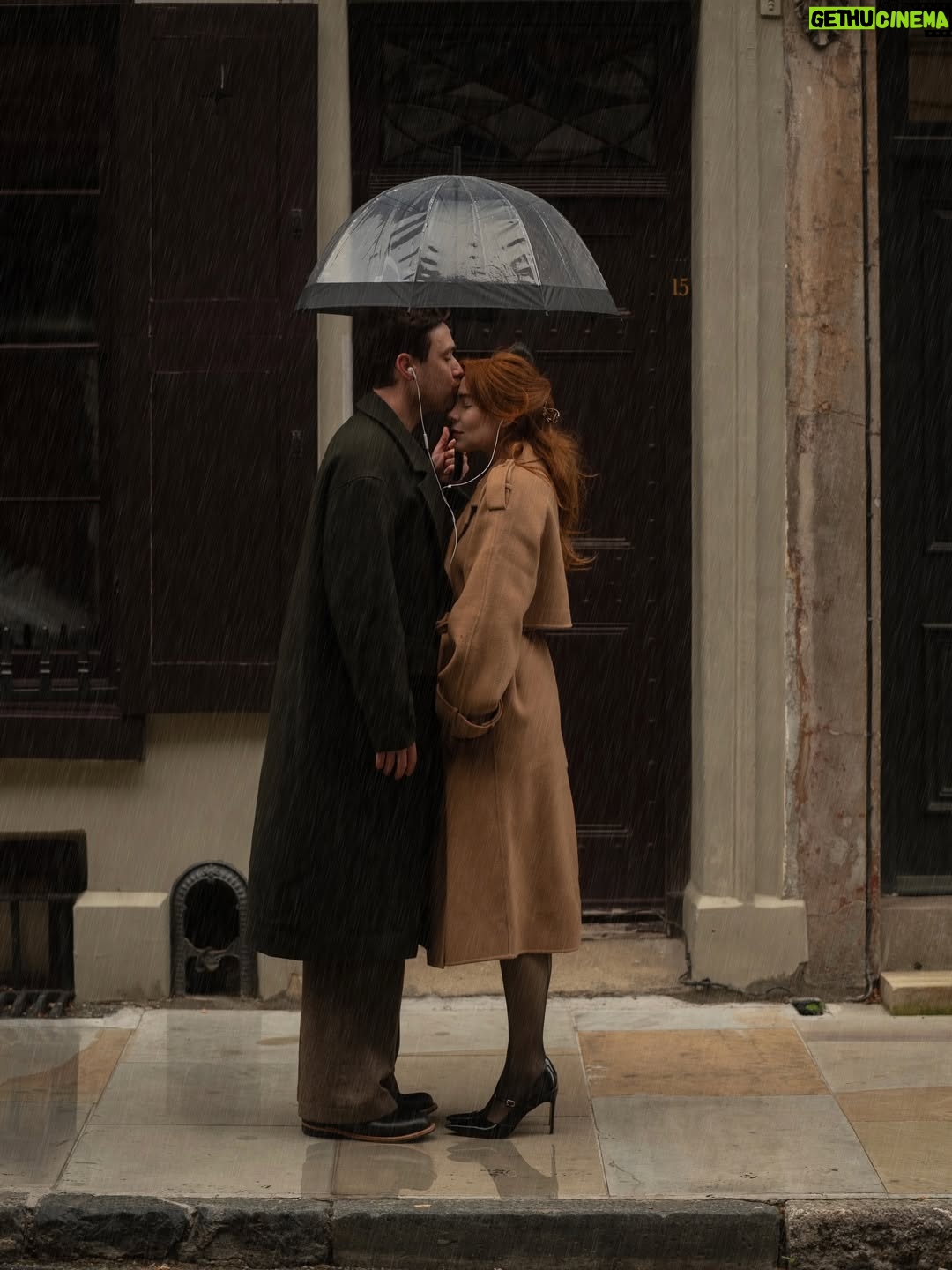 Courtney Halverson - 19.3K Likes - “How could anyone hate the rain?” 🌧️ Sharing an umbrella, a playlist, a kiss, and a lifetime together. What could be better? 

From our recent visit to London, as captured by @incaseofbrit. 
.
.
.
 #movielike #cinematicmoments #howcouldanyonehatetherain #romanticstyle